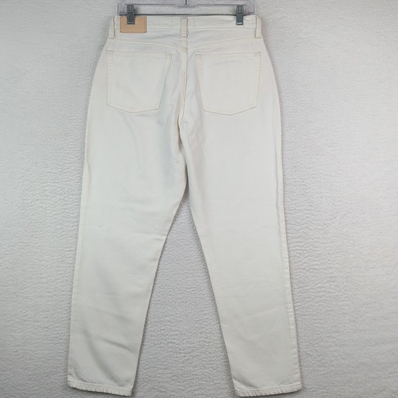 Everlane The Super-Soft Relaxed Jean Size 28 Bone Straight Leg - Picture 6 of 11